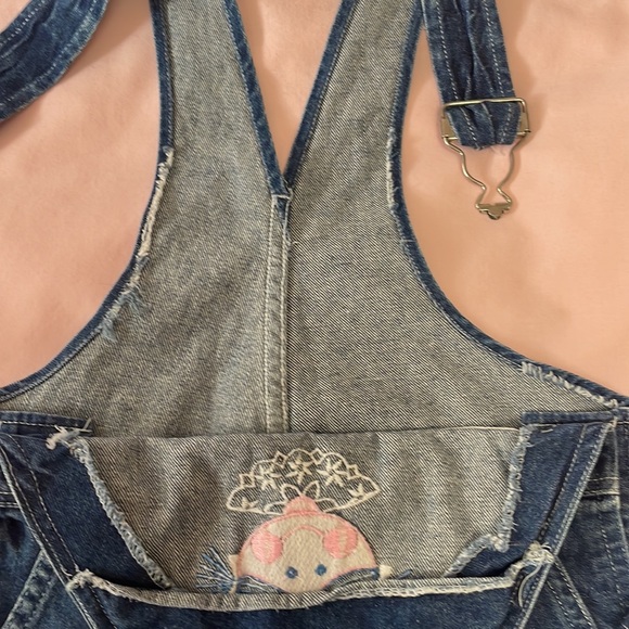 💙Vintage Girls denim coveralls , with adjustable shoulder straps. - Picture 7 of 9